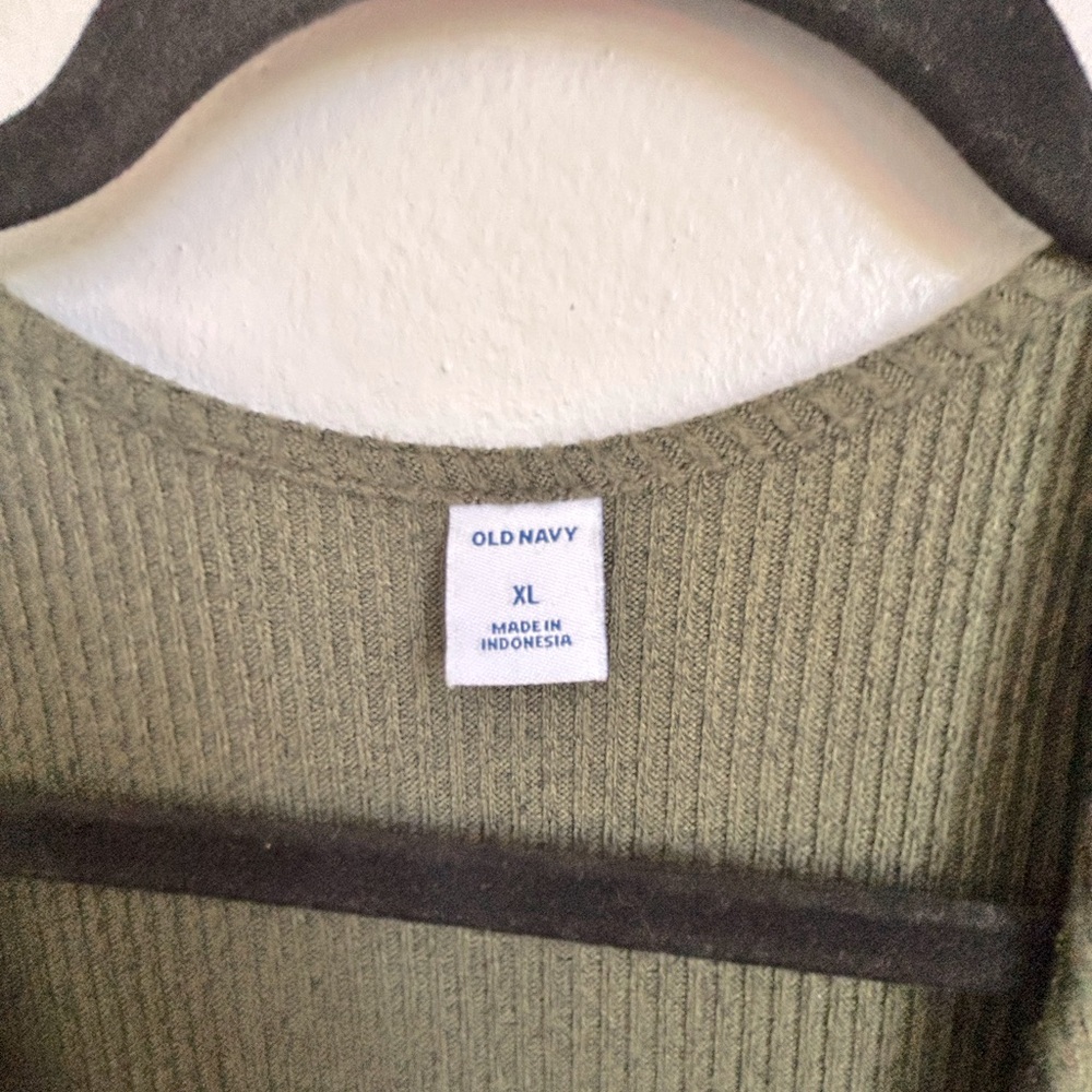 Wrap around dress Olive color Size XL - Picture 3 of 5